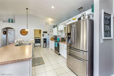 New stainless fridge and range were just put in De