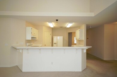 family room to kitchen