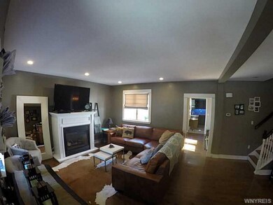 Living Room. FP/ Hard wood floors