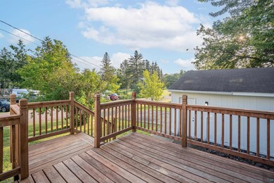 View of deck