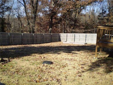 Yard/Garden. Large fully fenced back yard