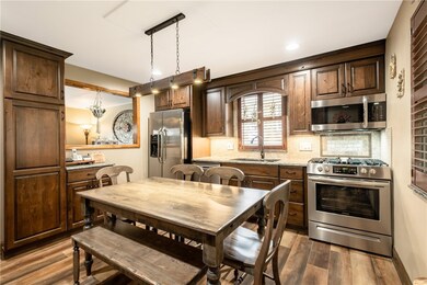 With an abundance of soft close cabinets,, stainle
