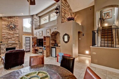 Stacked Stone Wall