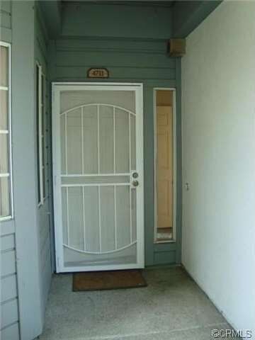 Front door from front courtyard