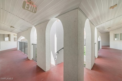 Hall with arched walkways