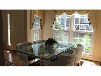Dining room with lots of natural light