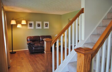 Staircase/Living Room