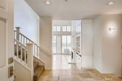 View looking inside from open Front Door