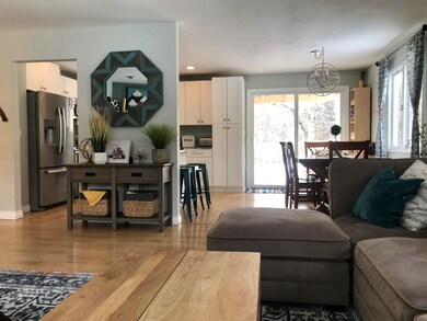 Open Living/Kitchen/Dining