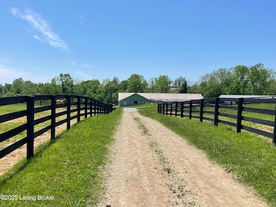 Access road to fields