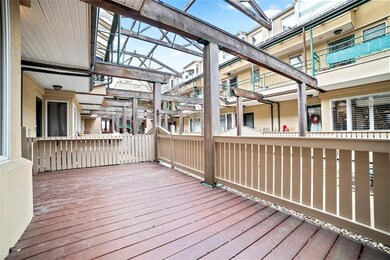 Front Deck/Patio facing Atrium