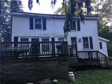 Side of house with patio/deck