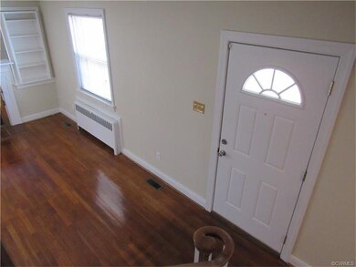 Sparkling wood floors on first floor