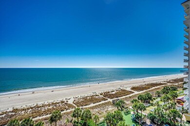 Water view with a view of the beach
