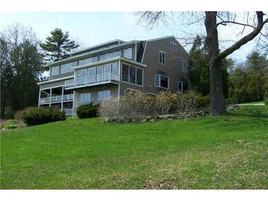 Exterior Back. Great open porch for...