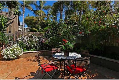 Garden paradise in back yard for unit B.