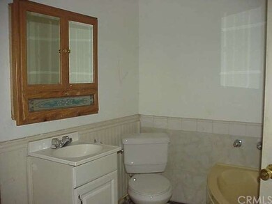 One of the bathrooms