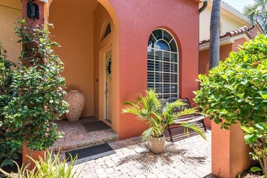 entrance to unit