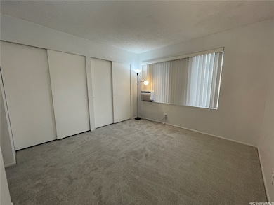 Primary bedroom with new carpet