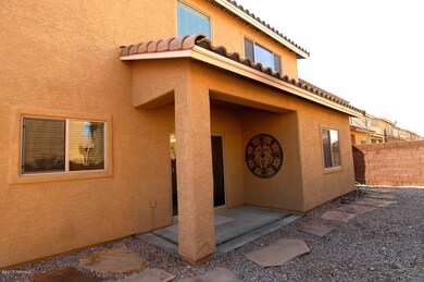Rear Yard with Block Wall