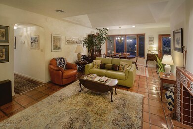 Living Room with Beautiful Flooring