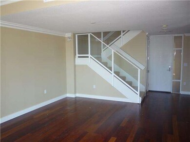 Living / Dining area with fireplace