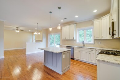 Kitchen Into Family Room
