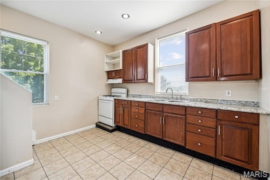 Another angle of the kitchen.