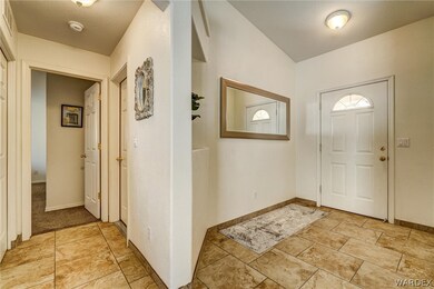 View of tiled entryway