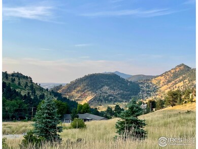 Foothills views coming up the driveway and from your build site