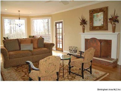 Large Family Room with Fireplace