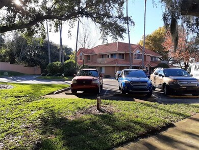 Parking in front of the building
