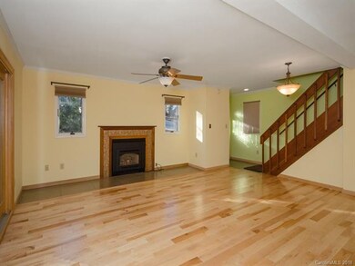 New maple hardwood floors.