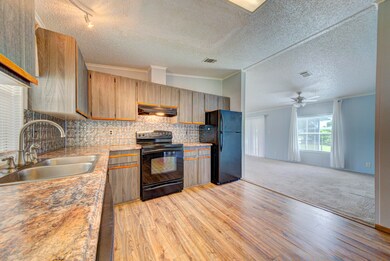 kitchen open to dining room