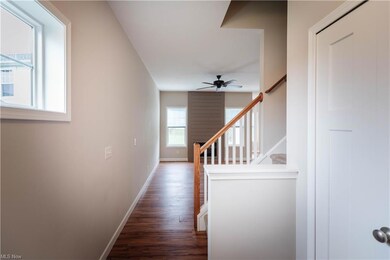 Foyer entry with double closet