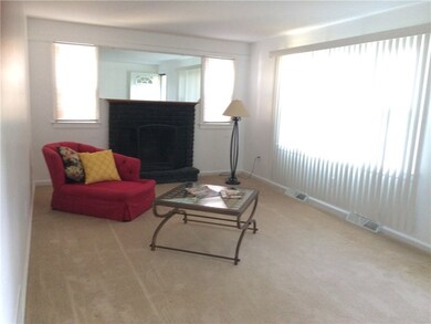 Living room is large enough to have a dining table