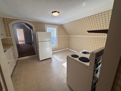 Enter into the kitchen