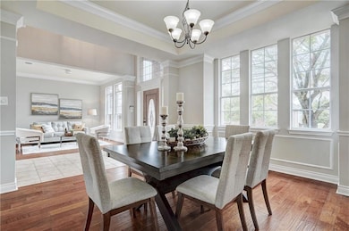 Dining space featuring plenty of natural light, a
