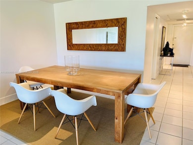 Great room dining area