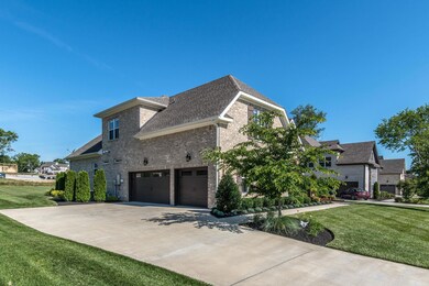Large flat lot with 3 Car side load garage