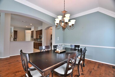 Great flow for entertaining with this dining room being open to the living areas.