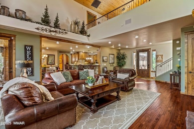 Extended living room view