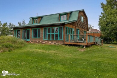 Metal roof and full width deck!