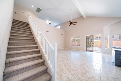 Lower level and stairway