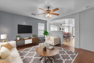 Staged Living Room