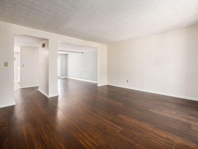 Living Room with new Pergo Wood Floors