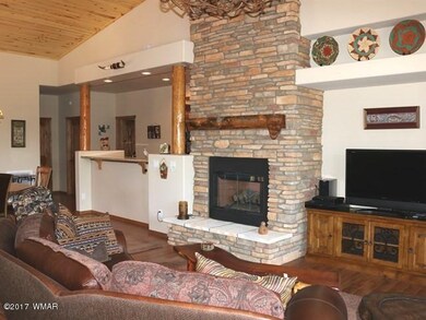 005_Upgraded Stone Faced Fireplace