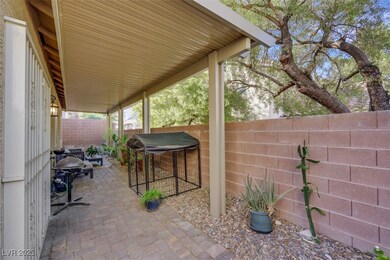 Private backyard