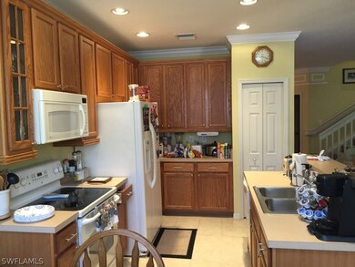Kitchen view from eating area.