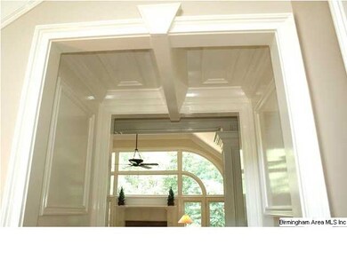 Detailed molding throughout